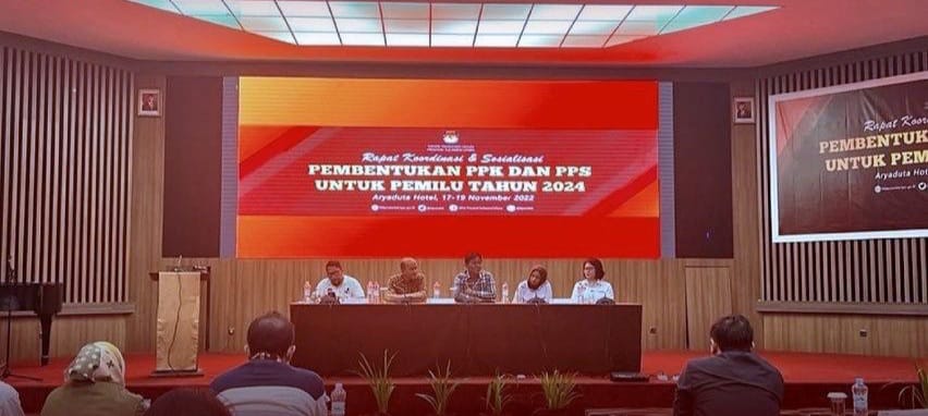 Matangkan Perekrutan PPK dan PPS, KPU Sulut Lakukan Rakor dengan KPU Kabupaten/Kota