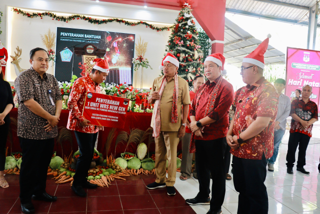 Gubernur Olly Bersama Jajaran Pemprov Sulut Gelar Safari Natal Perdana di Minsel
