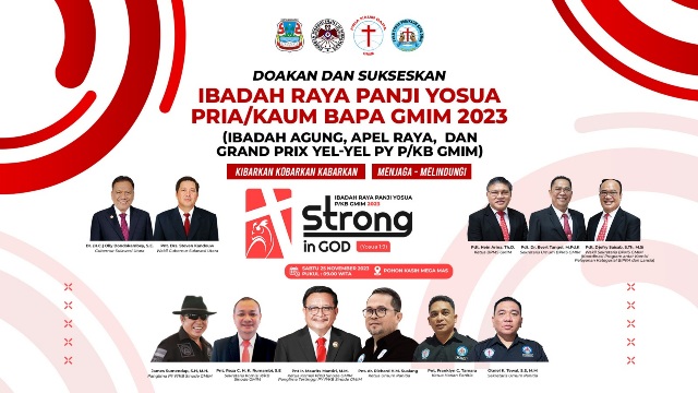 Puluhan Ribu Anggota Panji Yosua P/KB Sinode GMIM Bakal Kumpul di Megamas Manado