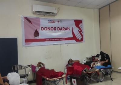 Alfamart Gelar Donor Darah Membantu yang Membutuhkan