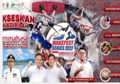 Persiapan Asia Wakefest Series di Danau Tondano Sudah 95 Persen, Ketua Rio: Mari Kita Sukseskan