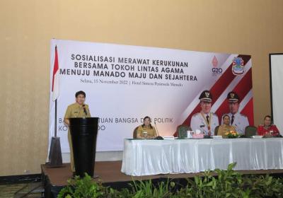 Walikota Manado Berharap Aturan Jaga Kerukunan Ditaati dan Jadi Pedoman
