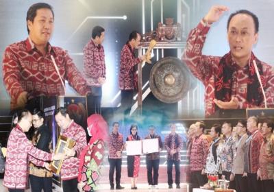 Wagub Steven Kandouw Dampingi Prof Zudan Arif Buka Rakornas Dukcapil Kemendagri Tahun 2023