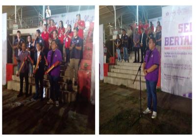 Pnt Rio Dondokambey dan Pnt Richard Sualang Buka Pekan Olahraga Pemuda GMIM