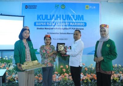 Tekankan Pentingnya Menggali Potensi Diri, Direktur Manajemen Pembangkitan PLN Beri Kuliah Umum Kepada Ratusan Mahasiswa Unsimar