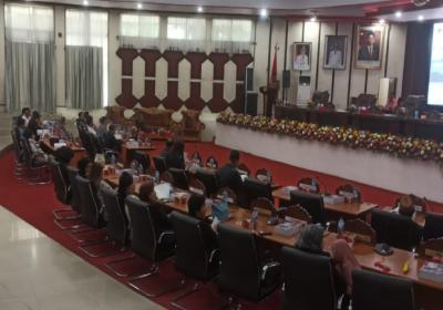 DPRD Kota Manado Gelar Paripurna LKPJ Walikota Tahun 2023