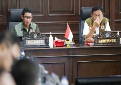 Gubernur Olly Dondokambey Damping Kepala BNPB RI Tinjau Lokasi Bencana di Manado