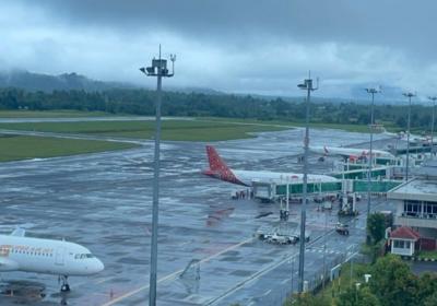 Seluruh Pesawat di Bandara Sam Ratulangi Manado Cancel Flight